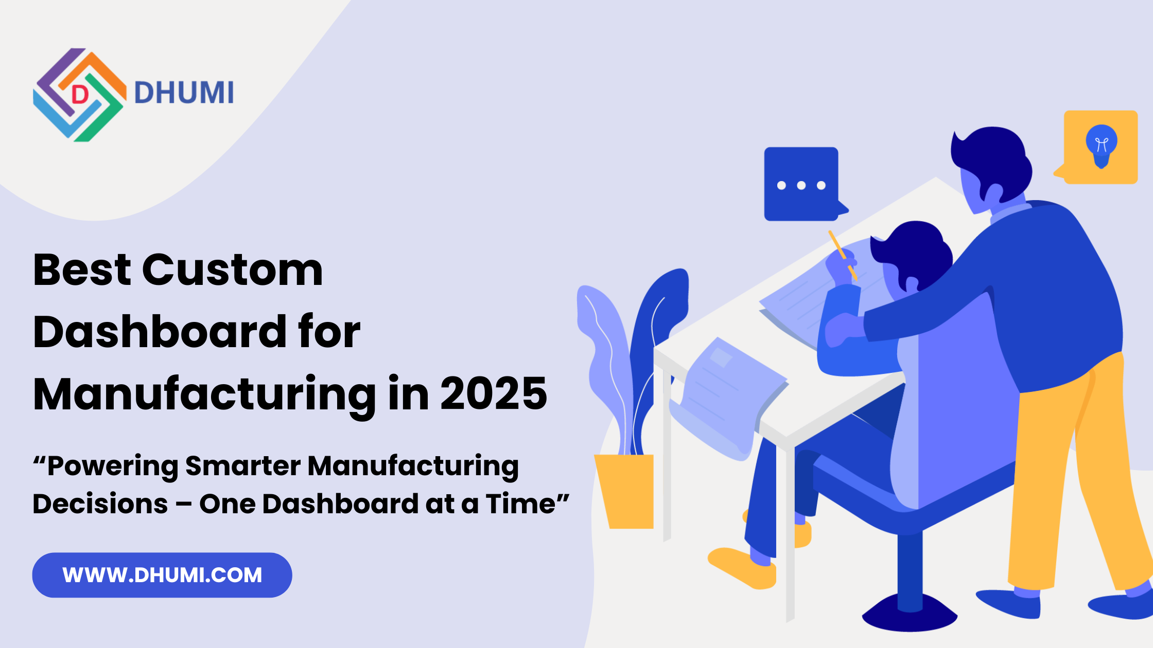 Custom Dashboard for Manufacturing